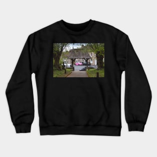 All Saints church gate Crewneck Sweatshirt